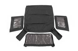 Rough Country Suspension Systems - Rough Country Soft Top for OEM Hardware Black for 10-18 Jeep JK 2DR RC85460.35 - Image 2