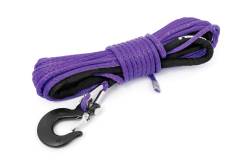 Rough Country Suspension Systems - Rough Country Synthetic Winch Rope 1/4" x 50' Purple RS162 - Image 1