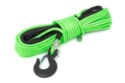 Rough Country Suspension Systems - Rough Country RS142 Synthetic Winch Rope 1/4" x 50' Lime Green - Image 2