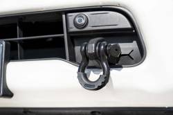 Rough Country Suspension Systems - Rough Country Front Tow Hook Brackets Black for 17-24 Nissan Titan RS149 - Image 4