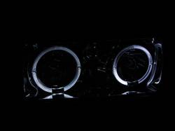 Anzo USA - Anzo USA 111092 Headlight Assembly Clear Lens Pair LED Chrome - Image 3