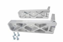 Royal Hooks Billet Aluminum Tailgate Hinges Raw for Wrangler JL RHO-12016-RW