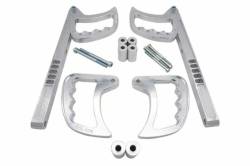 Royal Hooks Aluminum Interior Grab Handles Raw for Wrangler JK RHO-12009-RW