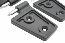 Royal Hooks - Royal Hooks Billet Aluminum Door Hinges Black for Jeep Wrangler JK RHO-12012-BK - Image 2