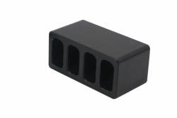 Royal Hooks - Royal Hooks Billet Aluminum Hood Bumpers Black for Wrangler TJ/JK RHO-12010-BK - Image 2