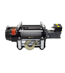 Mile Marker - Mile Marker 70-58010C H18000 1 Speed 18000lb Hydraulic Steel Cable Winch - Image 2