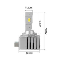 ARC Lighting - ARC Lighting Monster Xtreme Series D3 HID Replacement LED Bulb Kit PAIR 22D31 - Image 5