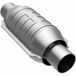 MagnaFlow Exhaust Products - MagnaFlow 54305 Universal Catalytic Converter 9"L x 4.375"W Round - Image 2