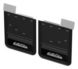 Gatorback 21" Rear Dually Black Mud Flaps Silverado 3500 GCR204R-HCW