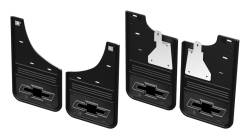 Gatorback 12" Black Front/Rear Mud Flap Set Silverado 1500 GCR28K-GMBT