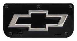 Gatorback - Gatorback Replacement 12" Mud Flap Plate Black Bowtie Logo GB755715BT-FULL - Image 1