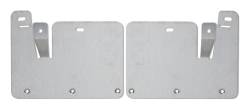 Gatorback 12" Rear Mud Flap Brackets-Silver GMC Sierra GB756802