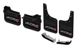 Gatorback 12" Black Front/Rear Mud Flap Set Sierra HD GCR200K-AT4W