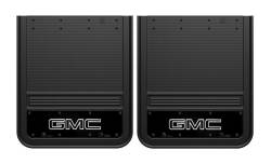 Gatorback - Gatorback 21"x24" Rear Dually Black Mud Flaps GMC Logo GB2124GW-2 - Image 1