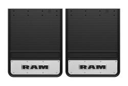 Gatorback - Gatorback 19"x24" Rear Dually Black Mud Flaps for Ram Text Logo GB1924RT - Image 1