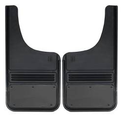Gatorback - Gatorback 12"x23" Cut-Style Black Mud Flaps Blank Gunmetal GM1223CUT - Image 1