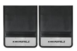 Gatorback - Gatorback 19"x24" Rear Dually Black Mud Flaps Denali Logo GB1924D - Image 1