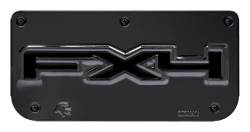 Gatorback - Gatorback Replacement 12" Mud Flap Plate Gunmetal FX4 Logo GM755882 - Image 1