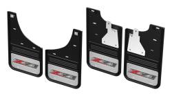 Gatorback 12" Black Front/Rear Mud Flap Set Silverado 1500 GCR28K-Z71-2