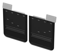 Gatorback 21" Rear Dually Black Mud Flaps Silverado/Sierra 3500 GCR204R-BK