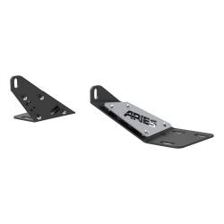 ARIES - ARIES 15913 Hood Light Mounting Bracket for 97-06 TJ Wrangler - Image 1