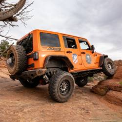 ARIES - Aries Offroad 2500201 Fender Flares for 07-18 Jeep Wrangler JK - Image 2