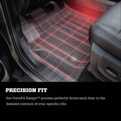 Husky Liners - Husky Liners 53291 X-act Contour 3rd Row Floor Liners Black for Suburban/YukonXL - Image 6