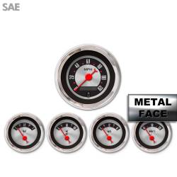 Aurora Instruments - Aurora Instruments GAR2137ZEXQABBE 5 Gauge Set SAE American Retro Rod II - Image 1