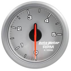 AutoMeter - AutoMeter 9198-UL AirDrive Tachometer 2-1/16" 0-5000 RPM SILVER - Image 1