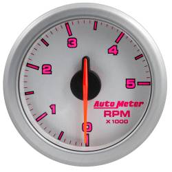 AutoMeter - AutoMeter 9198-UL AirDrive Tachometer 2-1/16" 0-5000 RPM SILVER - Image 3
