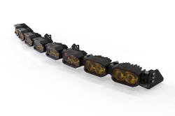 Morimoto - Morimoto BAR-1ROW-017 31.5" 8-Pod HXB Single Row BangerBar LED Light Bar Yellow - Image 2