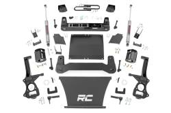 Rough Country Suspension Systems - Rough Country 21630 6" Suspension Lift Kit for 22-24 Silverado 1500 Gas - Image 1