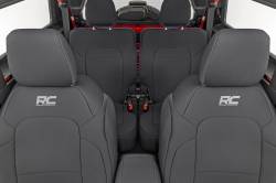 Rough Country Suspension Systems - Rough Country Front/Rear Seat Covers Black 21-25 Ford Bronco 2DR 91050 - Image 2