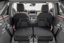 Rough Country Suspension Systems - Rough Country Front/Rear Seat Covers Black 21-25 Ford Bronco 2DR 91050 - Image 4