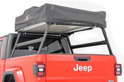 Rough Country Suspension Systems - Rough Country Aluminum Cargo Carrier Bed Rack Black for Gladiator 5' Bed 10620 - Image 2