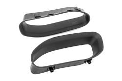 Rough Country Suspension Systems - Rough Country RS185 Front Forged Tow Hooks w/Bezel Black for 19-21 Ram 1500 - Image 4