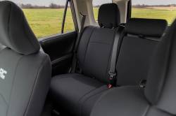 Rough Country Suspension Systems - Rough Country Front/Rear Seat Covers Black for 11-24 Toyota 4Runner 91053 - Image 3