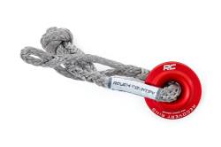 Rough Country Suspension Systems - Rough Country 4" Aluminum Winch Recovery Snatch Ring Red RS183 - Image 2