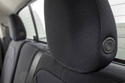 Rough Country Suspension Systems - Rough Country 91051 Front/Rear Seat Covers Black for 15-22 Colorado/Canyon Crew - Image 6