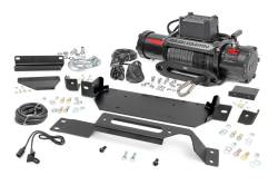 Rough Country Front Hidden Winch Mount Kit w/Winch 20-22 Super Duty 51127