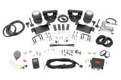 Rough Country Suspension Systems - Rough Country 10008WC Rear Air Spring Kit w/Compressor 0-6" Lift for 04-14 F150 - Image 1