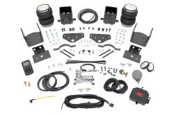 Rough Country Suspension Systems - Rough Country Rear Air Spring Kit w/Wireless Compressor 17-22 Super Duty 10021WC - Image 1