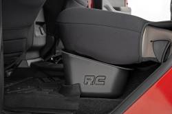 Rough Country Suspension Systems - Rough Country Rear Underseat Storage Bin Black for 05-24 Frontier Crew RC09605 - Image 4