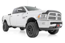 Rough Country Suspension Systems - Rough Country Power Running Boards Black for 10-24 Ram HD Quad PSR9015 - Image 2