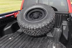 Rough Country Suspension Systems - Rough Country 73110 Bed Mount Spare Tire Carrier Black for 16-23 Toyota Tacoma - Image 4