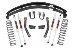Rough Country Suspension Systems - Rough Country 63041 3" M1 Rear Suspension Lift Kit for 84-01 Jeep Cherokee XJ - Image 1