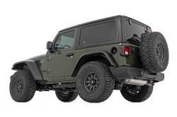 Rough Country Suspension Systems - Rough Country A-J01822 WF1 Fender Flares Black for 18-26 Jeep Wrangler JL - Image 4