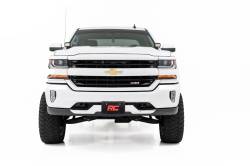 Rough Country Suspension Systems - Rough Country A-Pillar 2" LED Ditch Light Kit-Spot Silverado/Sierra 1500 71055 - Image 3