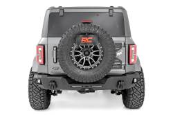 Rough Country Suspension Systems - Rough Country 51090 Black Heavy Duty Rear Bumper for 21-25 Ford Bronco - Image 2