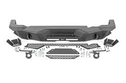 Rough Country Suspension Systems - Rough Country 51090 Black Heavy Duty Rear Bumper for 21-25 Ford Bronco - Image 5